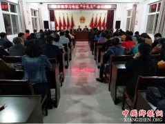 <b>陕西:华州区杏林镇迅速传达区委扩大会精神站在新时代奏响新节奏</b>