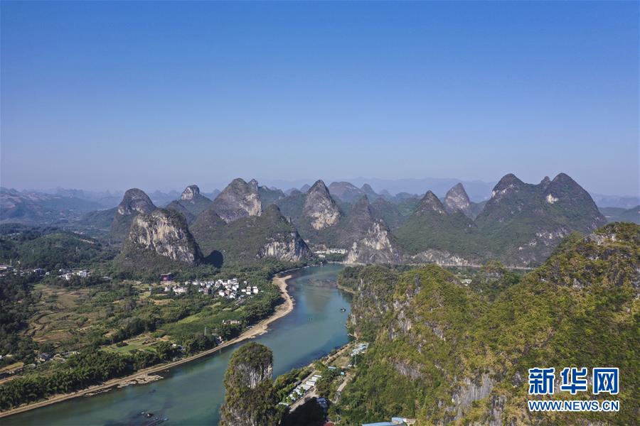 (环境)(2)广西阳朔:冬日雨后山水美